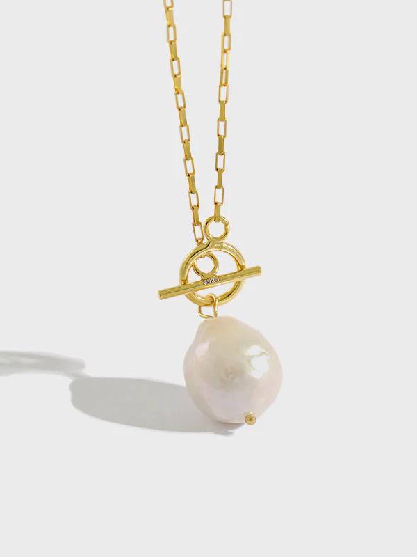 Rehane Yavar Dhala Baroque Pearl Necklace