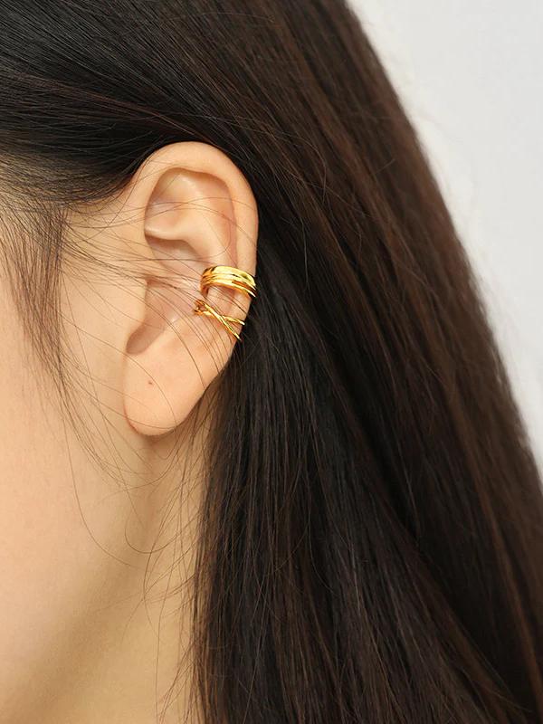 Jérémy Amelin X Shape Ear Cuff