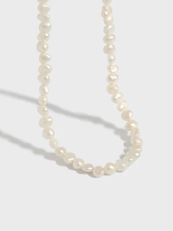 Baroque Pearl Beaded Necklace