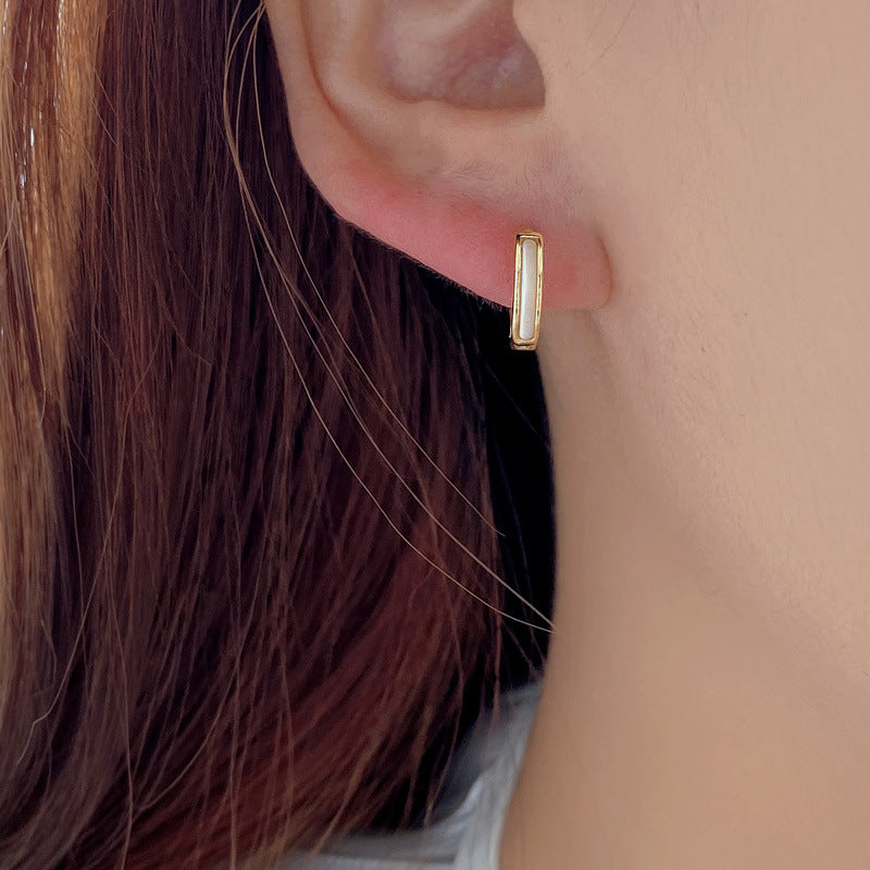 Aitor Throup Mini Huggies Earrings