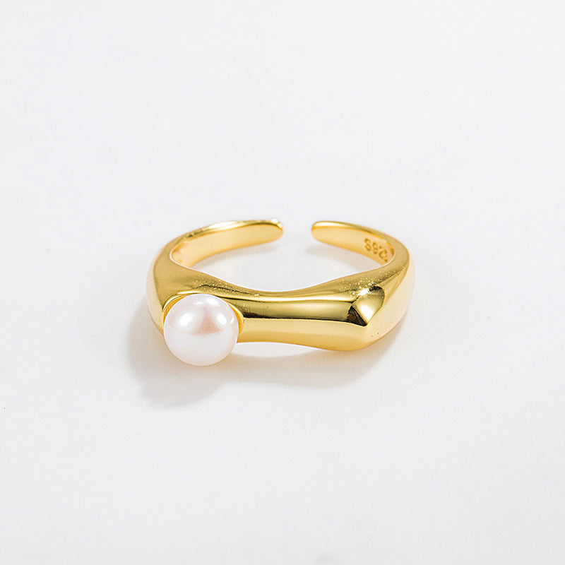 Jazmín Chebar Pearl Ring