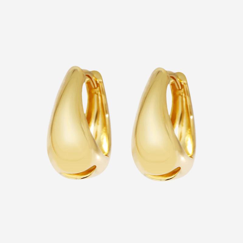 Gary Zecevic Chunky Huggie Earrings