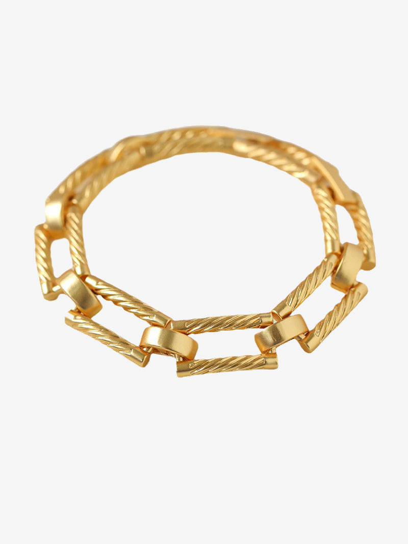 Pierre Balmain Square Chain Bracelet