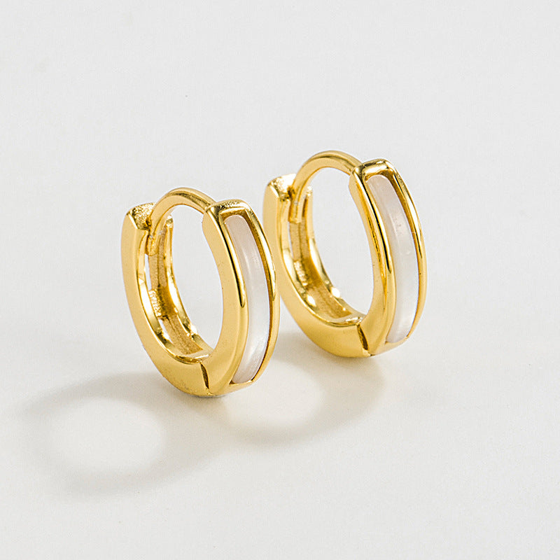 Aitor Throup Mini Huggies Earrings