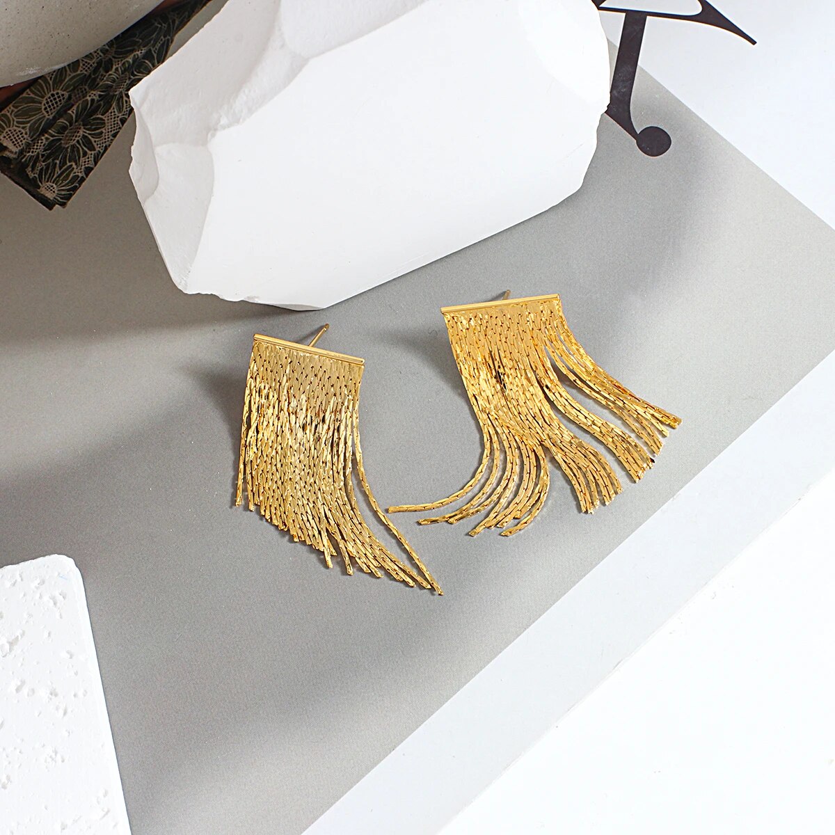 Elsa Serrano Fringe Earrings